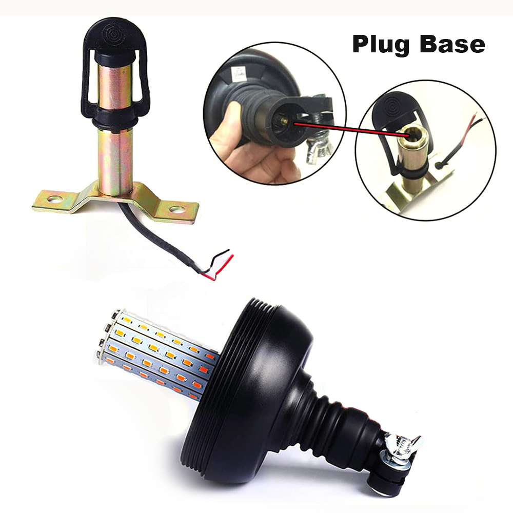 60 LED Amber Tractor Motorcycl - Sos Light Strobe recension och pris