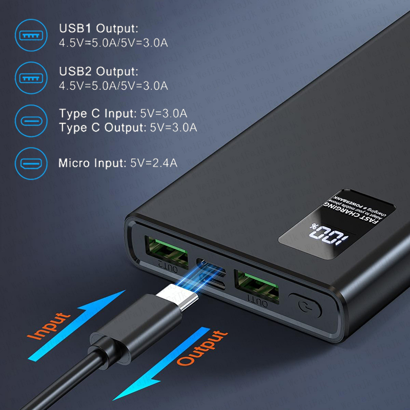 For Xiaomi Original 500000mAh  - Solar Emergency Charger recension och pris
