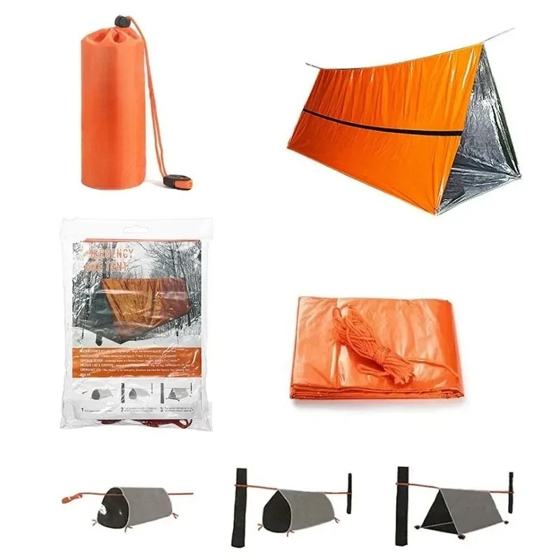 2 Person Emergency Shelter Sur - Emergency Mylar Tent recension och pris