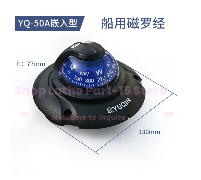 for YQ-50 Type Magnetic Compas - Compass Lensatic recension och pris