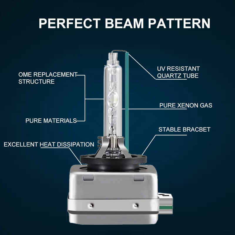 2Pc D3S HID Xenon Headlight Bu - Compass Lensatic recension och pris