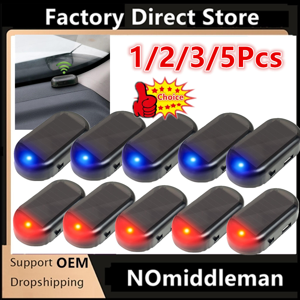 1/2/3/5X Car Fake Security Lig - Sos Light Strobe recension och pris