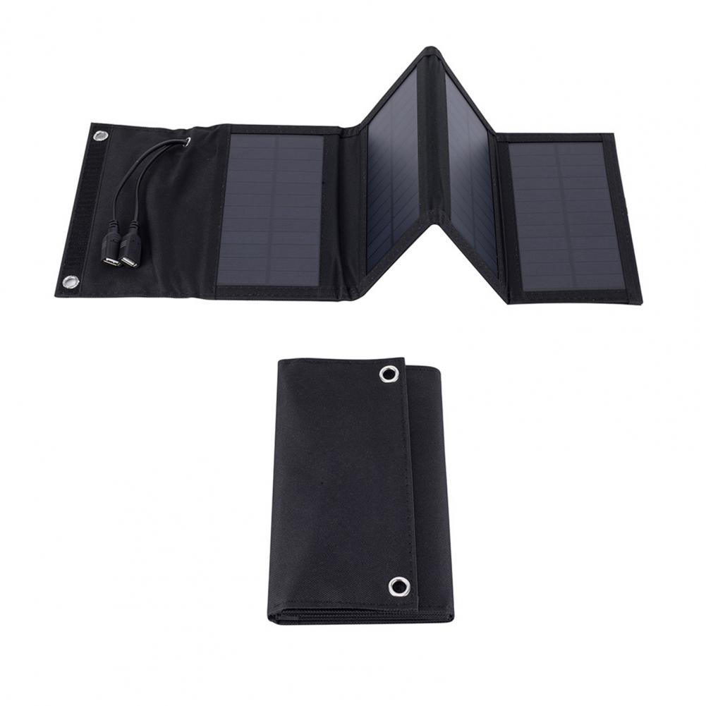 Lightweight Solar Panel Foldab - Solar Emergency Charger recension och pris