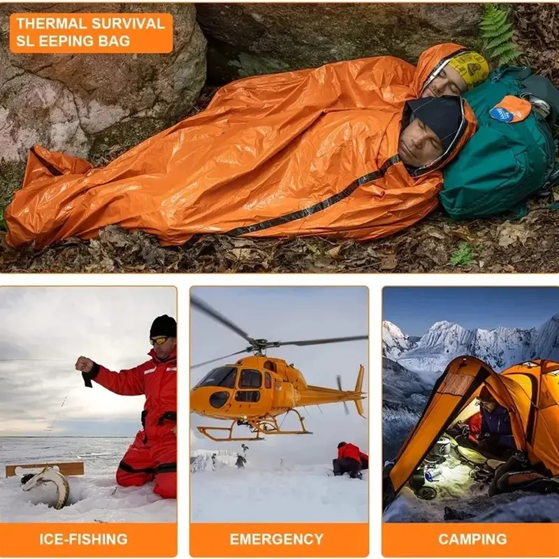 Emergency Sleeping Bag Ultra W - Emergency Mylar Tent recension och pris