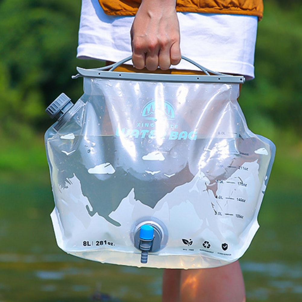 8L Large Capacity Outdoor Fold - Water Bag Collapsible recension och pris