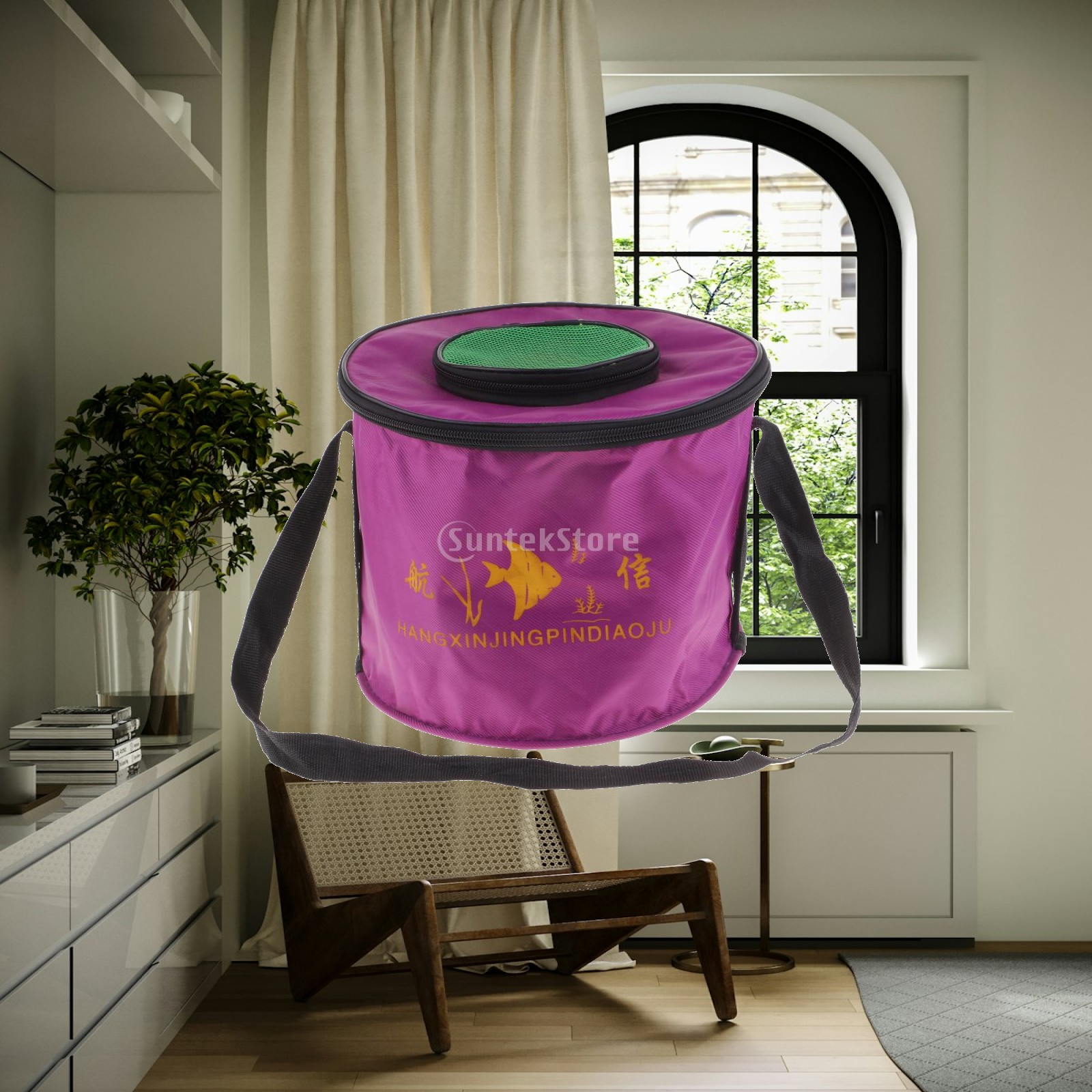 Canvas Collapsible Fishing Buc - Water Bag Collapsible recension och pris