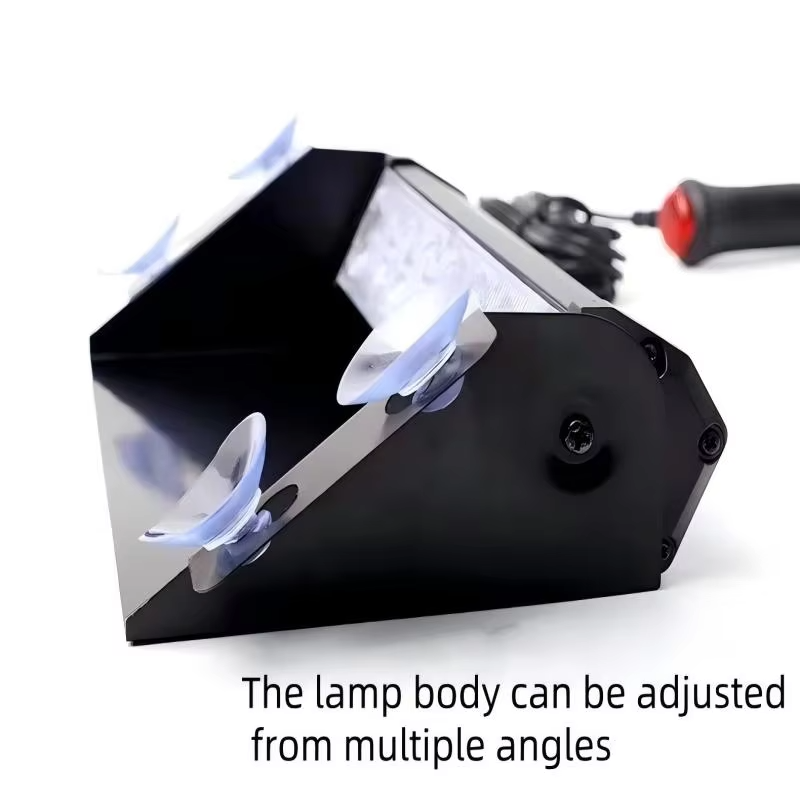 8 LED Universal Car Strobe Lig - Sos Light Strobe recension och pris